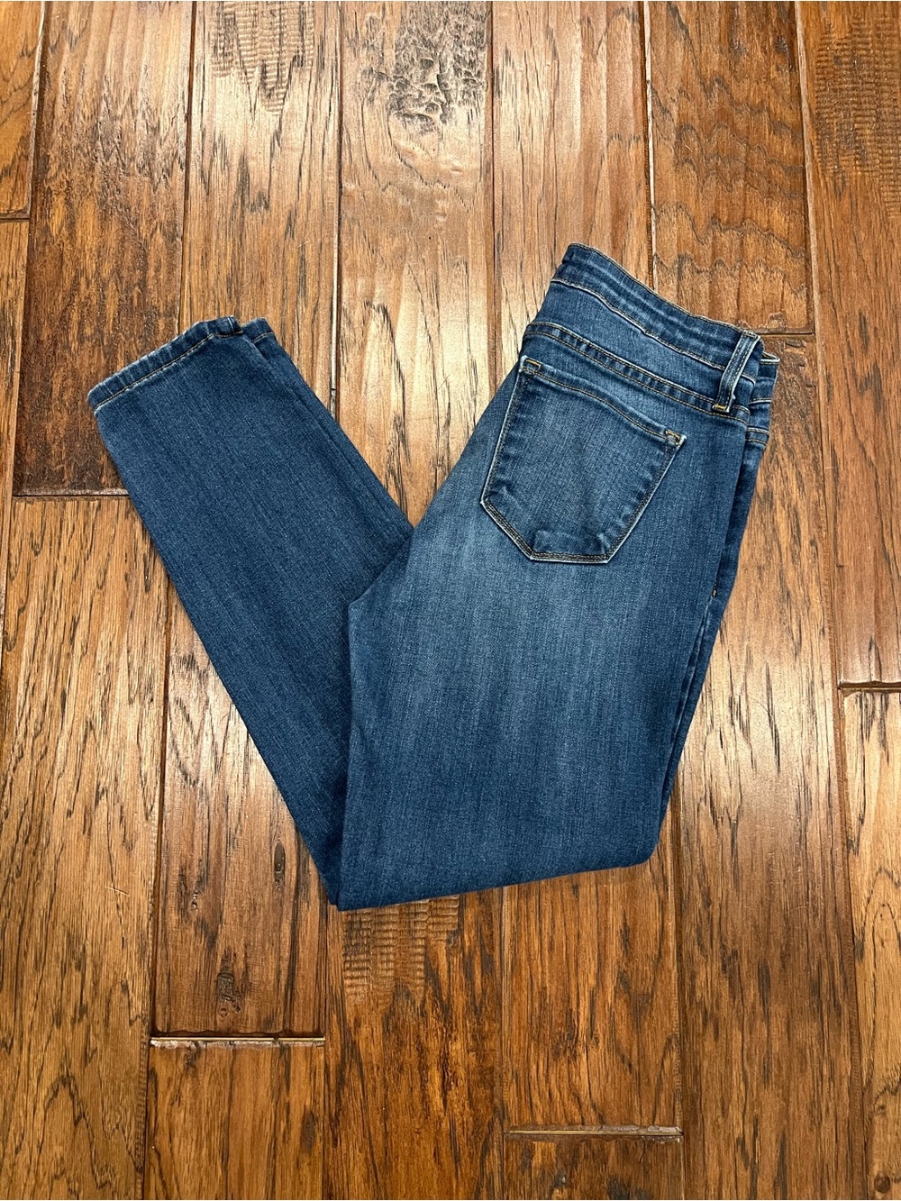Judy Blue Slim Straight Jeans in Dark Blue